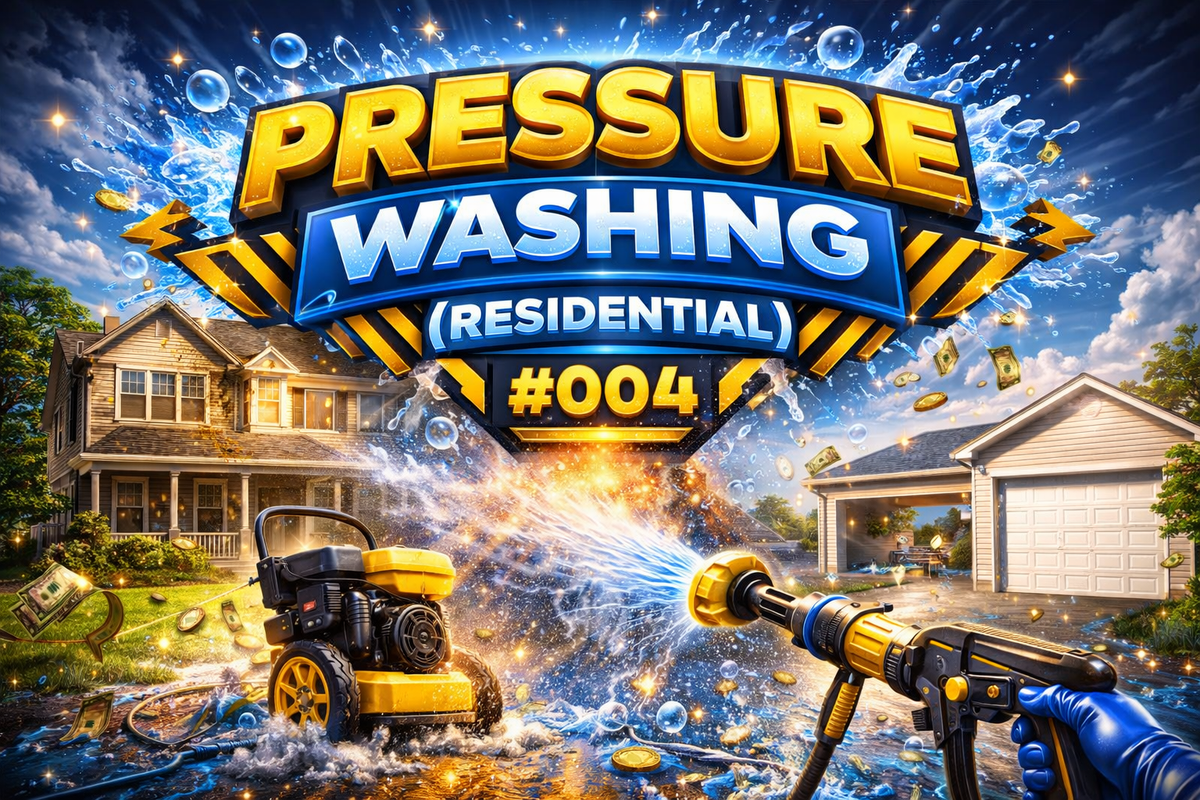 #004 Pressure Washing (Residential)