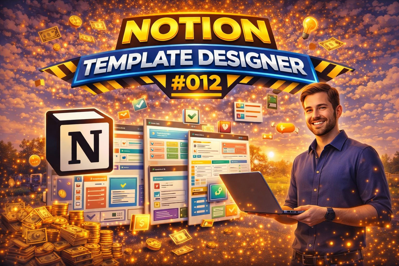 #012 Notion Template Designer