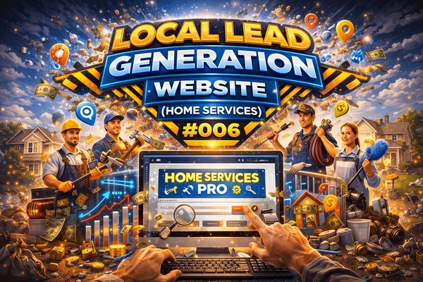 #006 Local Lead Generation Website (Home Services)
