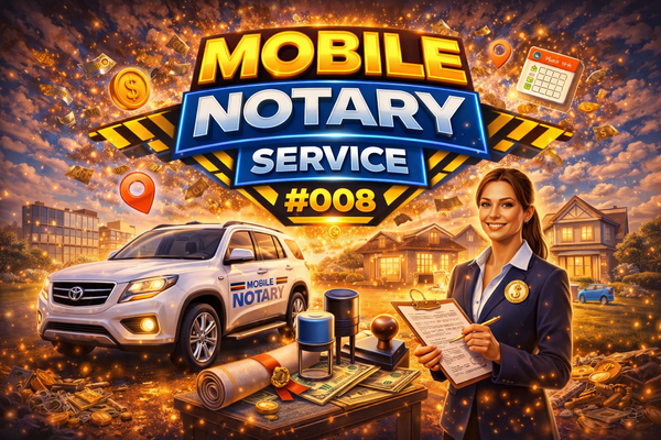 #008 Mobile Notary Service